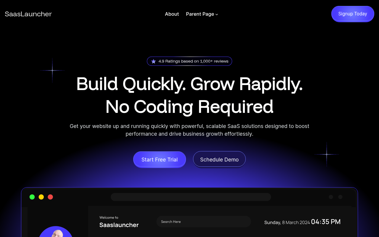 Десктоп — SaasLauncher