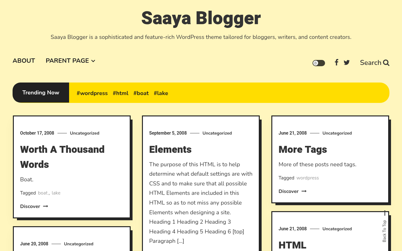 Десктоп — Saaya Blogger