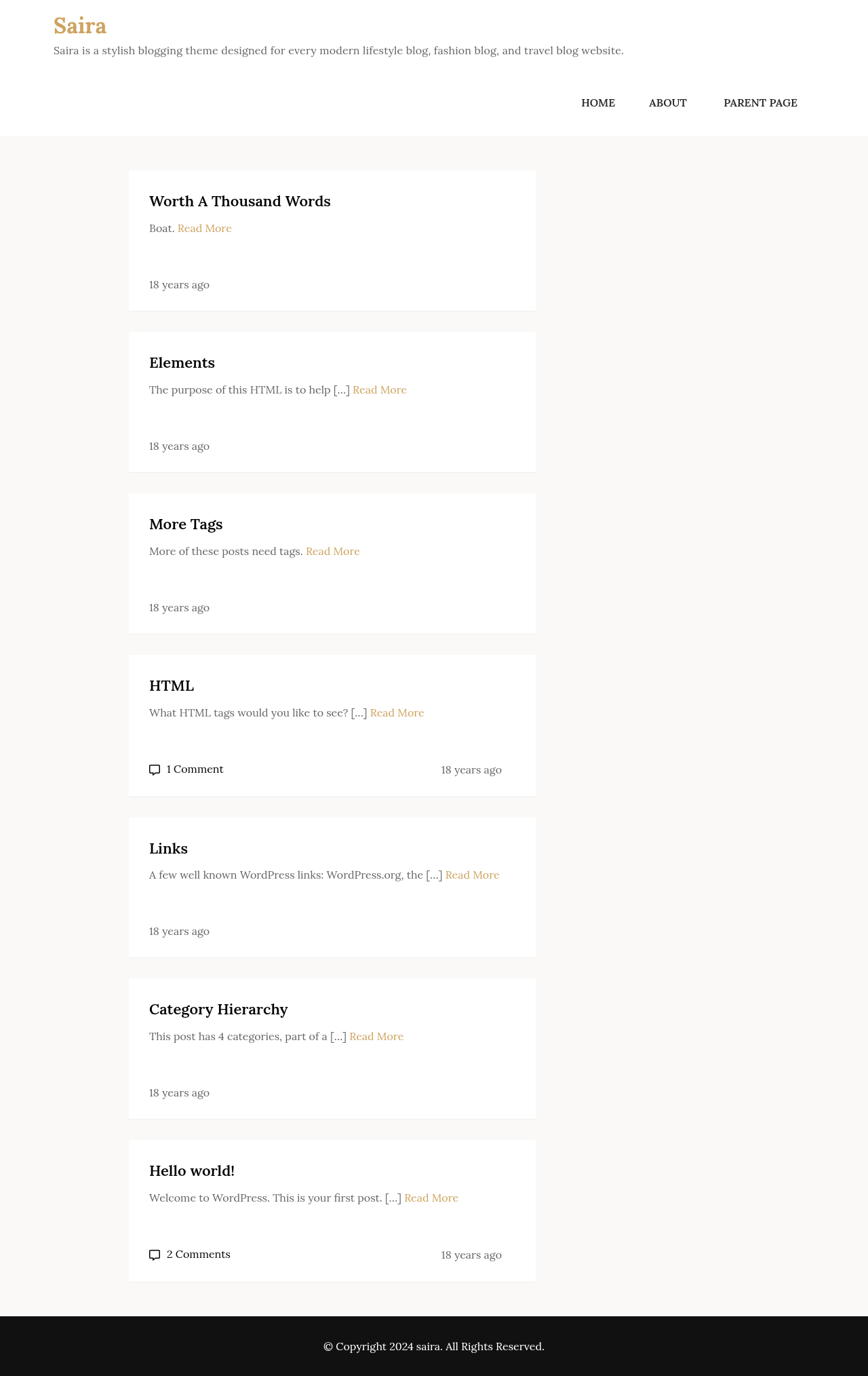 Десктоп (ниже) — Saira