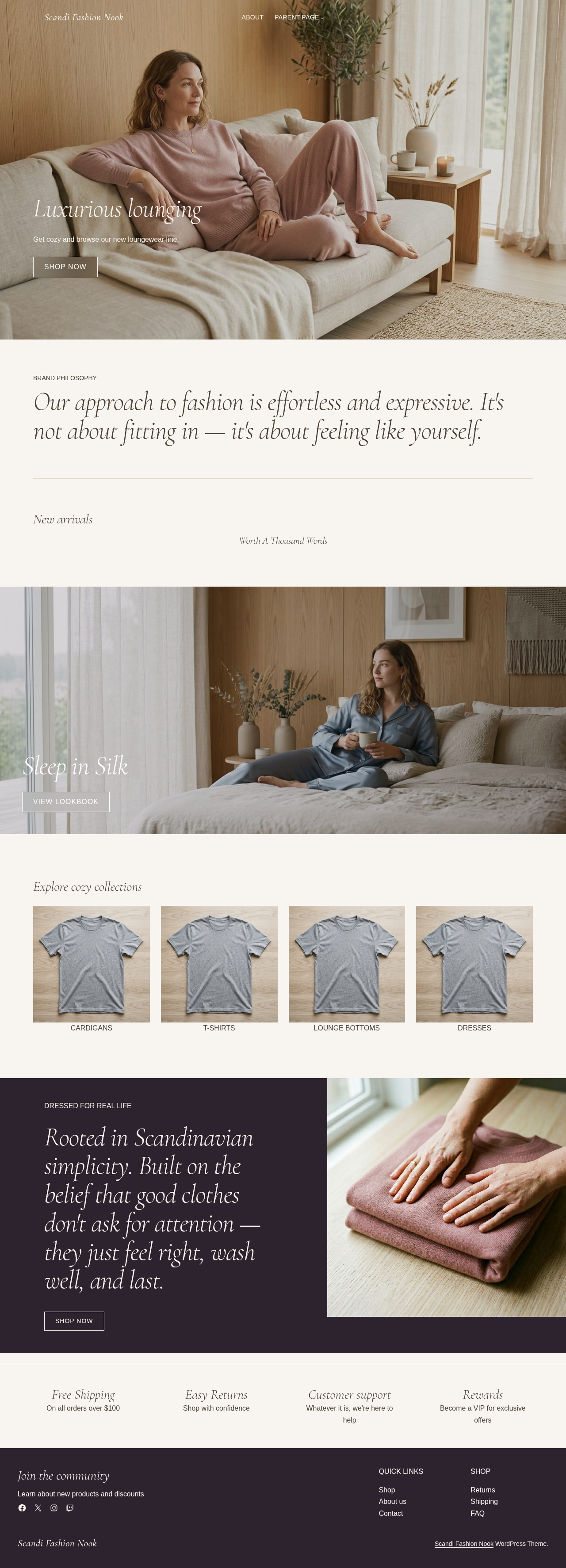 Десктоп (ниже) — Scandi Fashion Nook