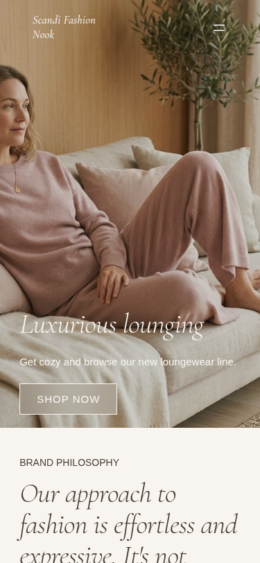 Мобильный вид — Scandi Fashion Nook