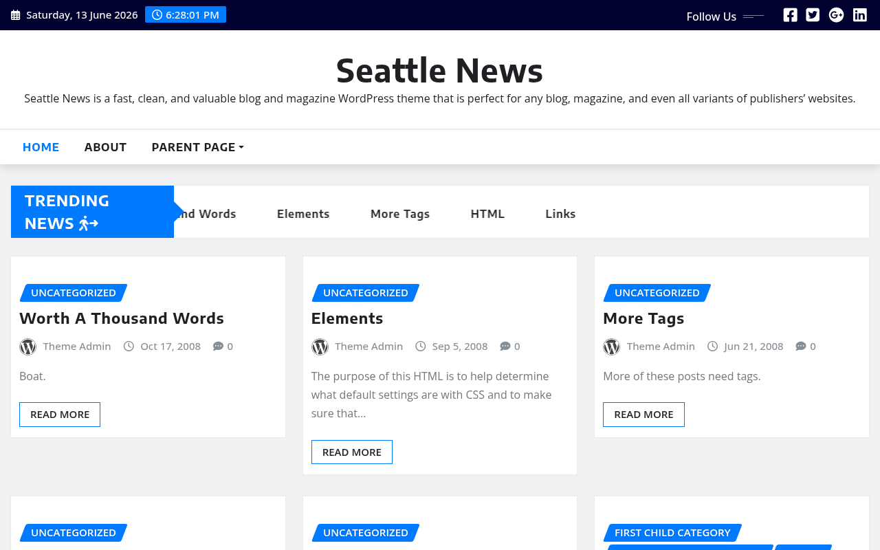 Десктоп — Seattle News