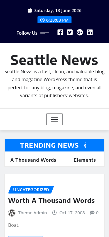 Мобильный вид — Seattle News
