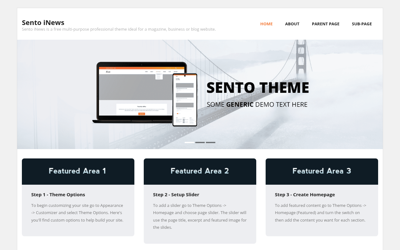 Десктоп — Sento iNews