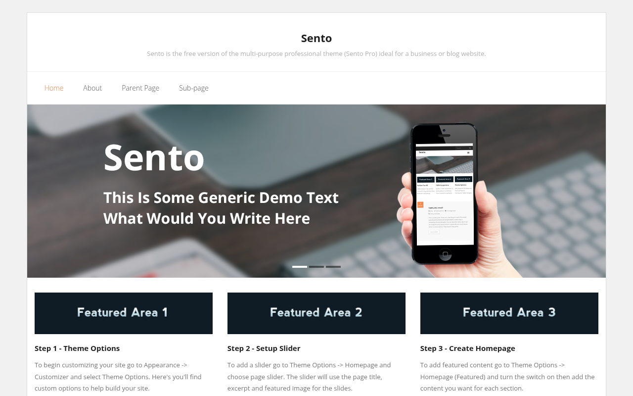Десктоп — Sento