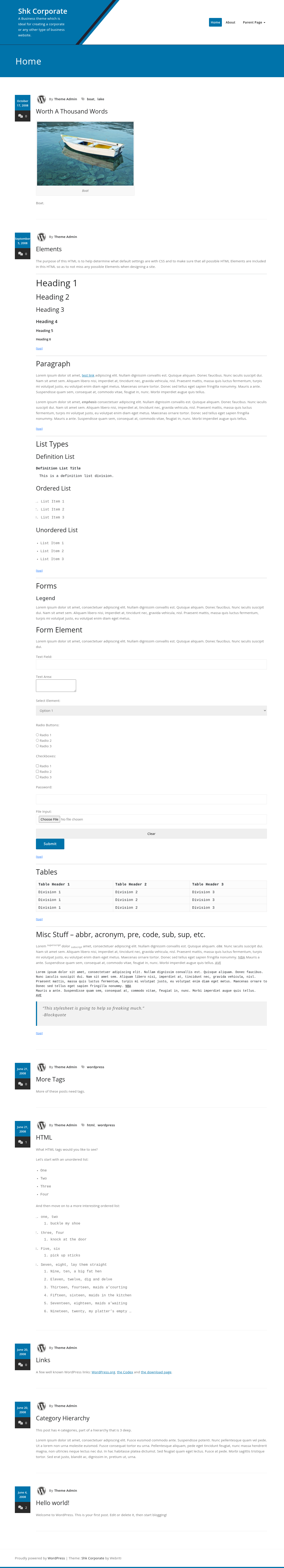 Десктоп (ниже) — Shk Corporate