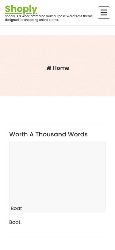 Мобильный вид — Shoply