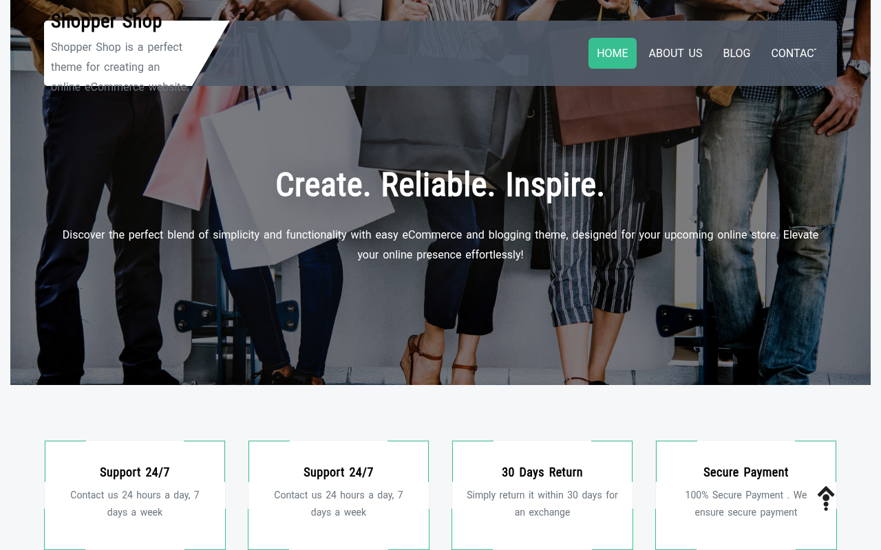 Десктоп — Shopper Shop
