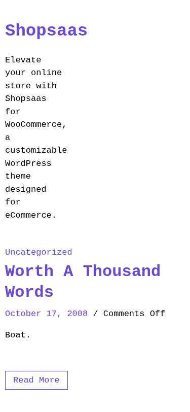 Мобильный вид — Shopsaas