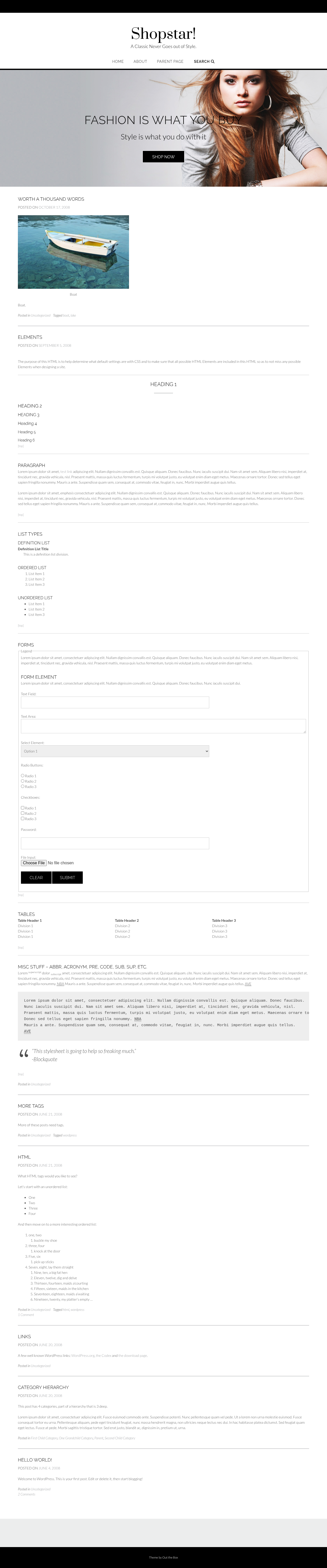 Десктоп (ниже) — Shopstar!