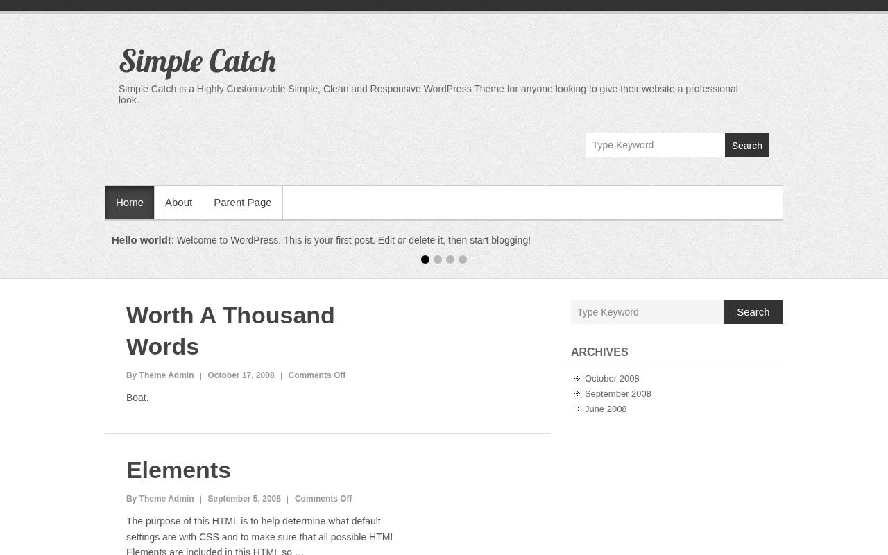 Десктоп — Simple Catch
