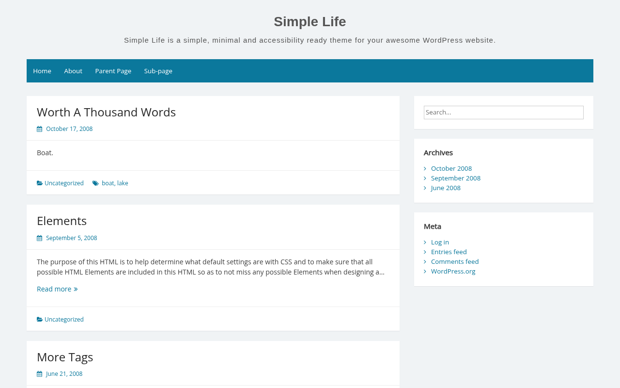 Десктоп — Simple Life