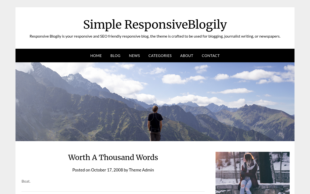 Десктоп — Simple ResponsiveBlogily