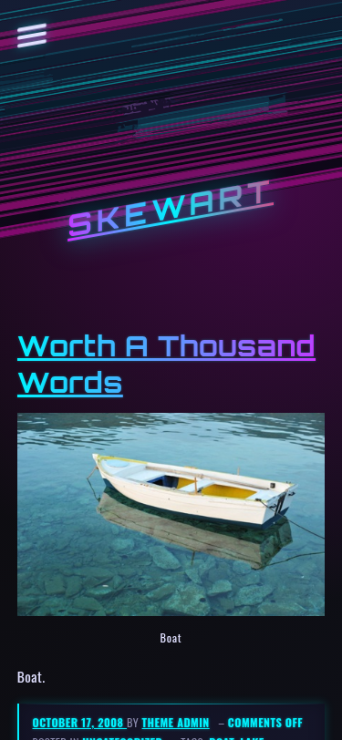 Мобильный вид — Skewart
