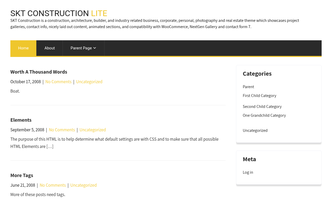 Десктоп — SKT Construction Lite