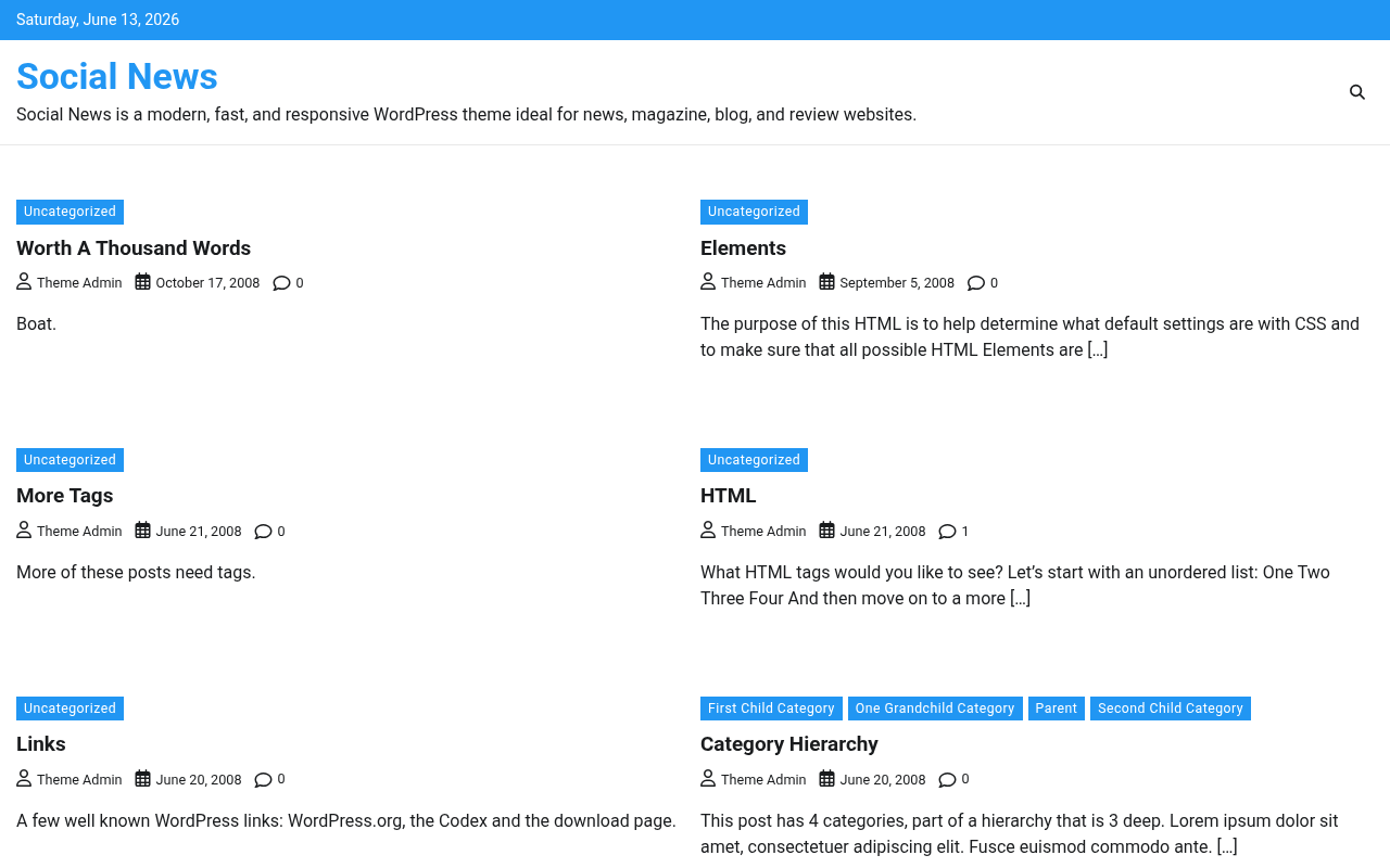 Десктоп — Social News