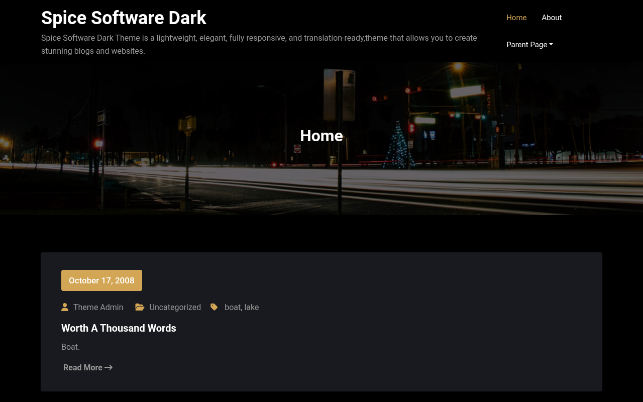 Десктоп — Spice Software Dark