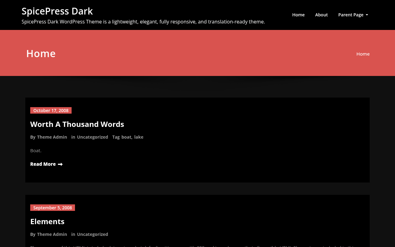 Десктоп — SpicePress Dark