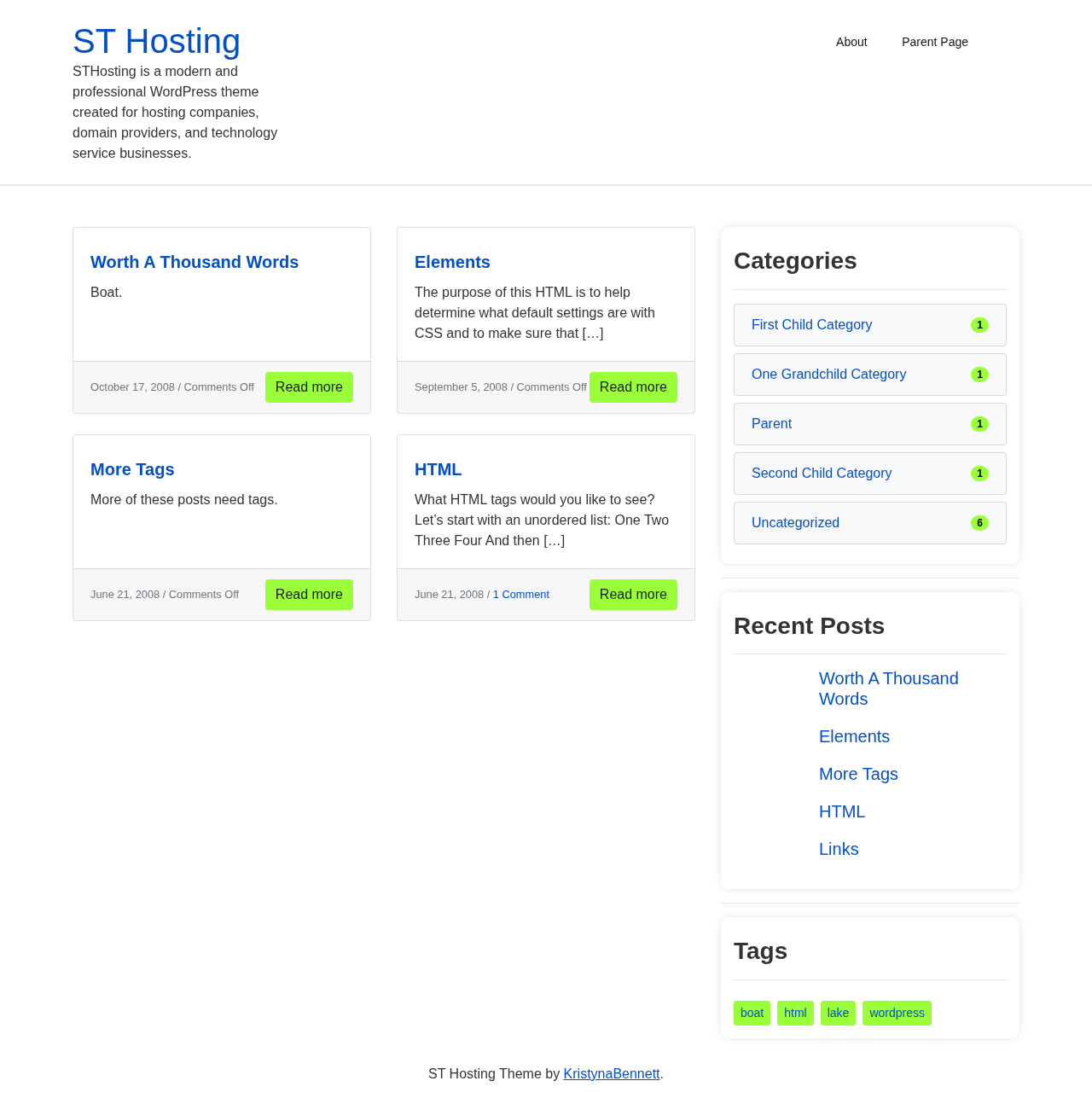Десктоп (ниже) — ST Hosting