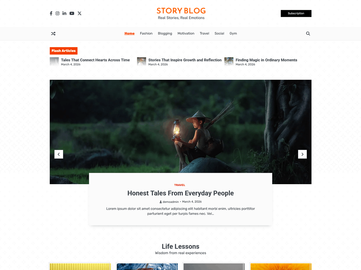 Story Blog