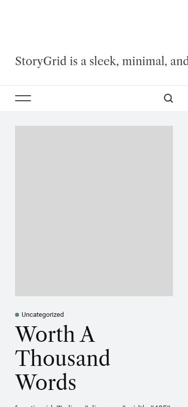 Мобильный вид — StoryGrid