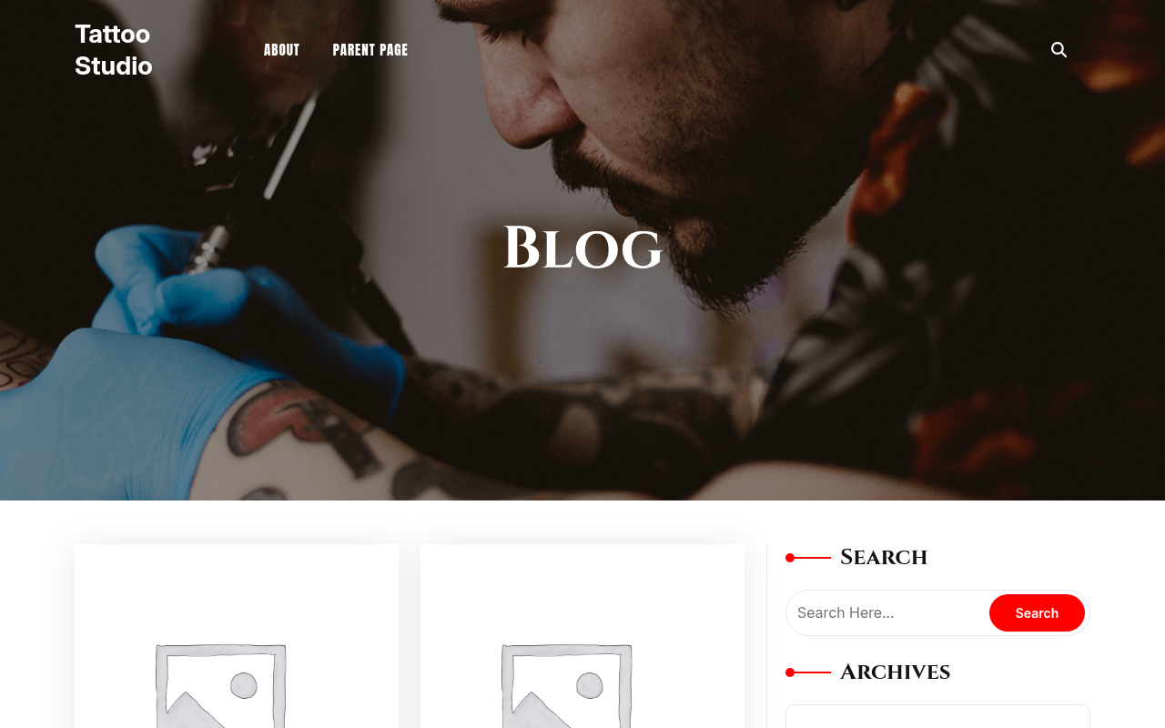 Десктоп — Tattoo Studio
