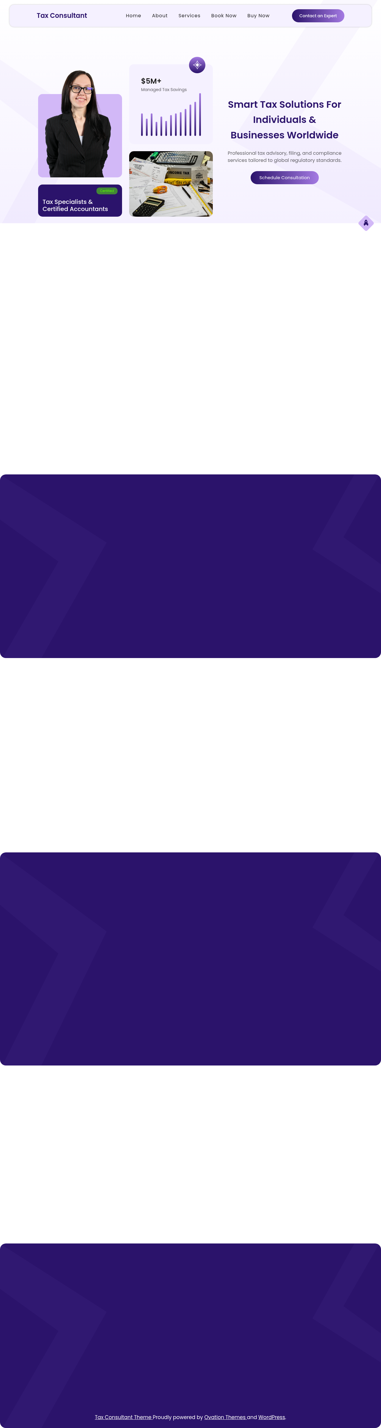 Десктоп (ниже) — Tax Consultant