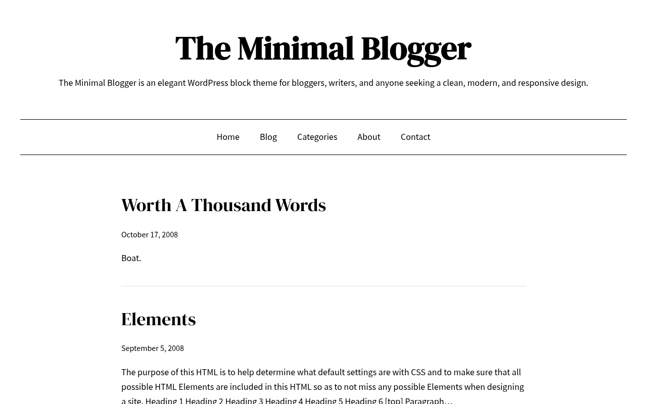 Десктоп — The Minimal Blogger
