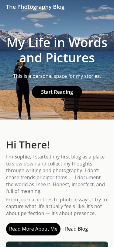 Мобильный вид — The Photography Blog