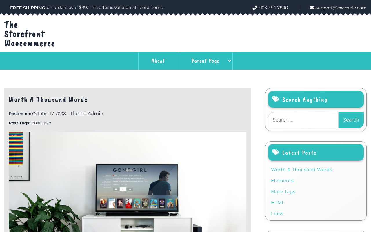 Десктоп — The Storefront Woocommerce