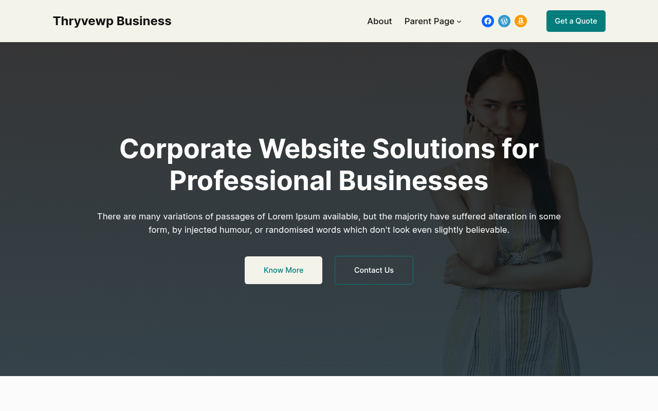 Десктоп — Thryvewp Business