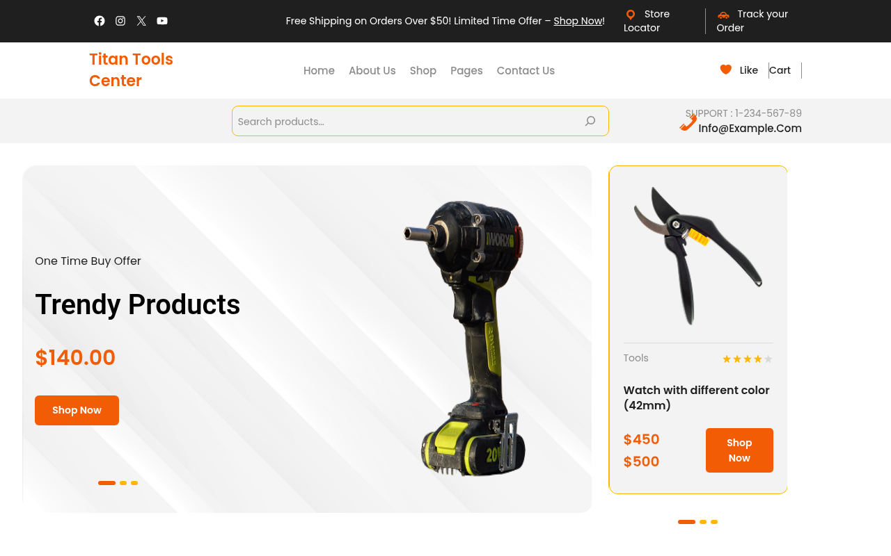 Десктоп — Titan Tools center