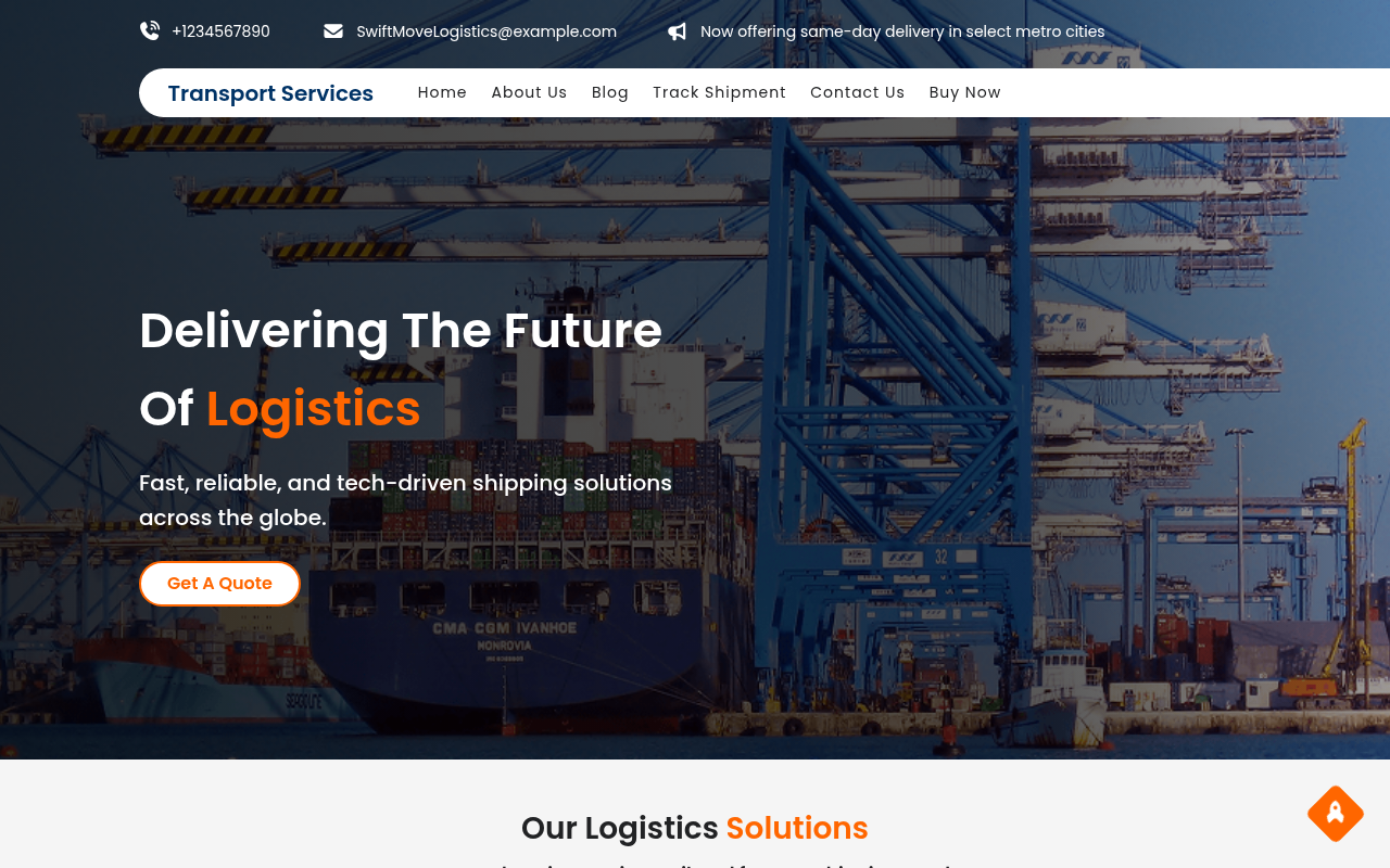 Десктоп — Transport Services