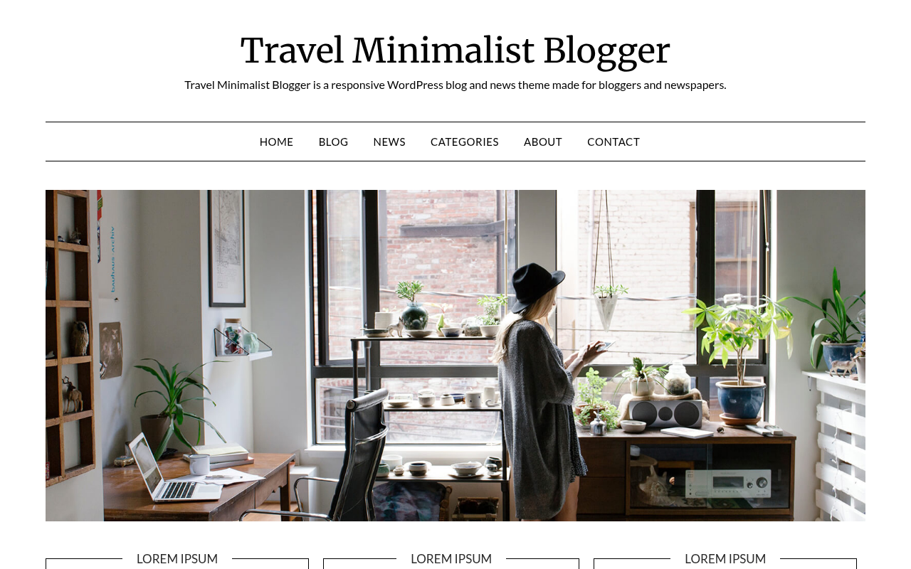 Десктоп — Travel Minimalist Blogger