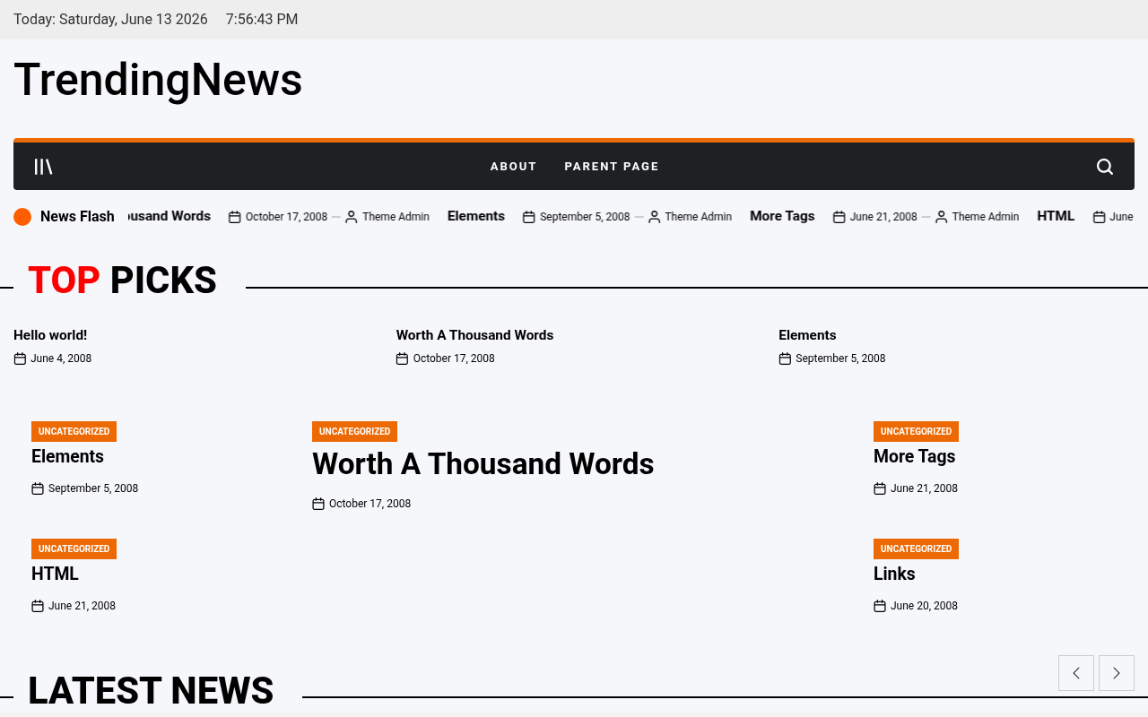 Десктоп — TrendingNews