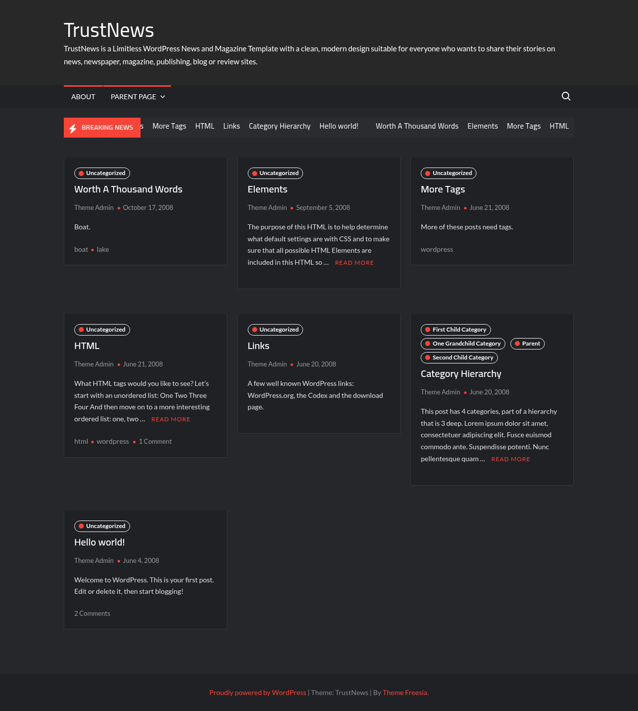 Десктоп (ниже) — TrustNews