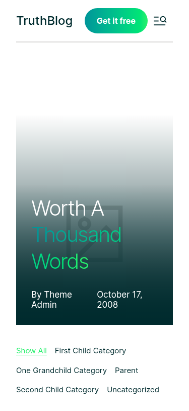 Мобильный вид — TruthBlog