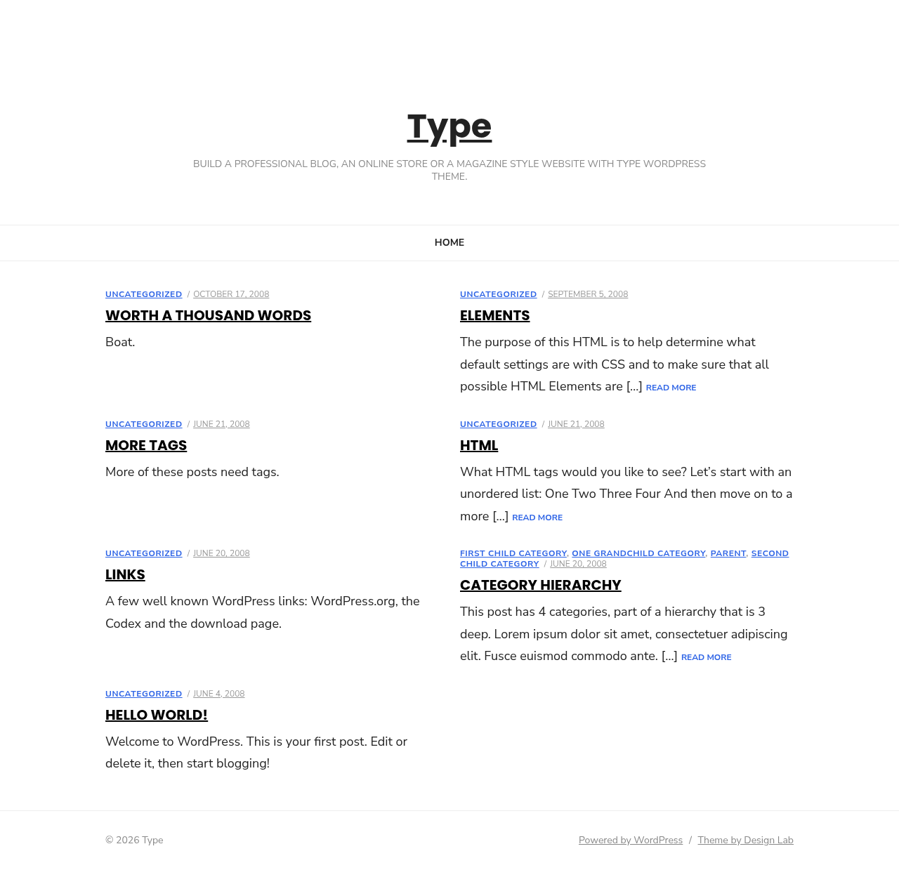 Десктоп (ниже) — Type