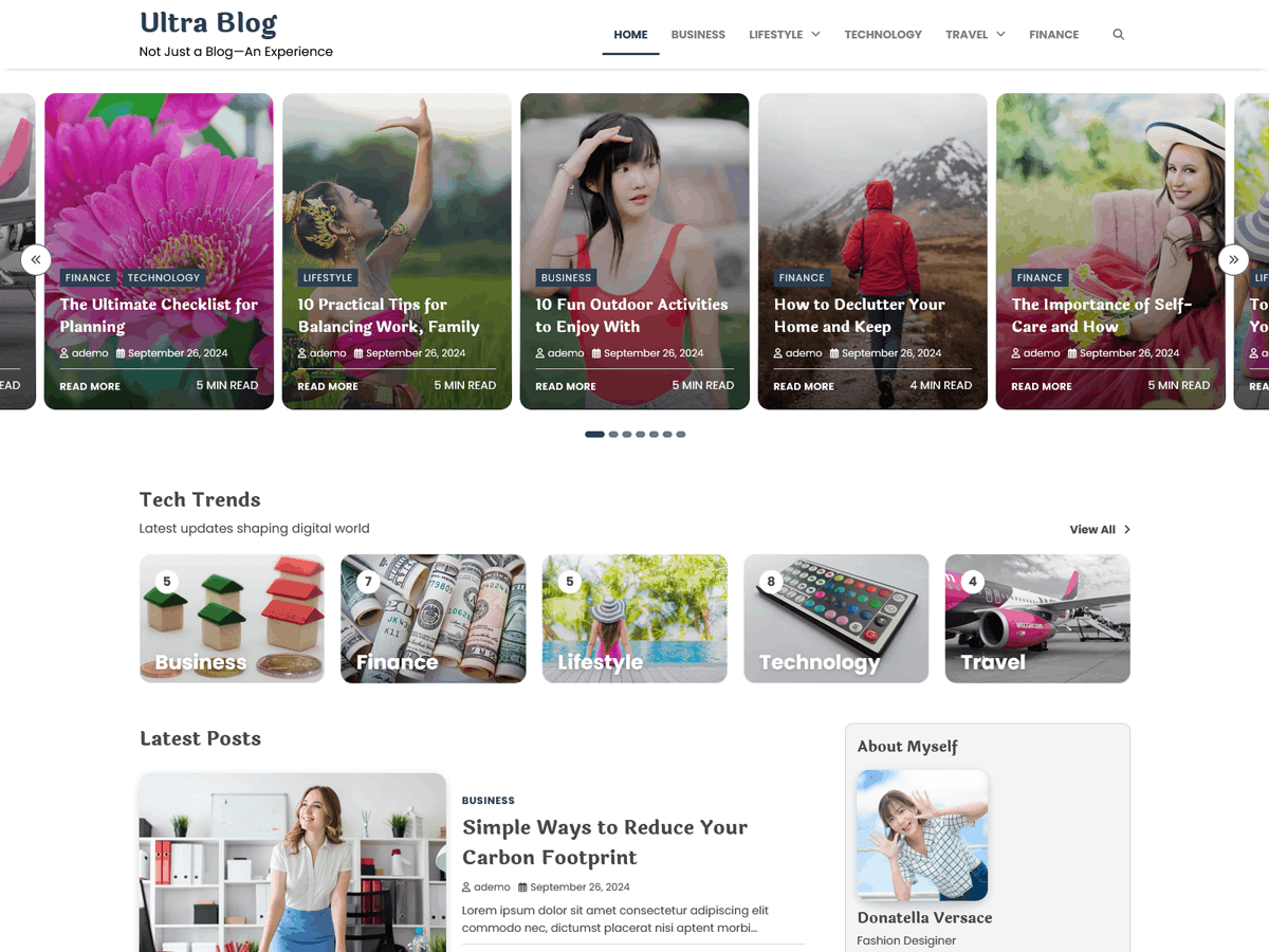 Ultra Blog