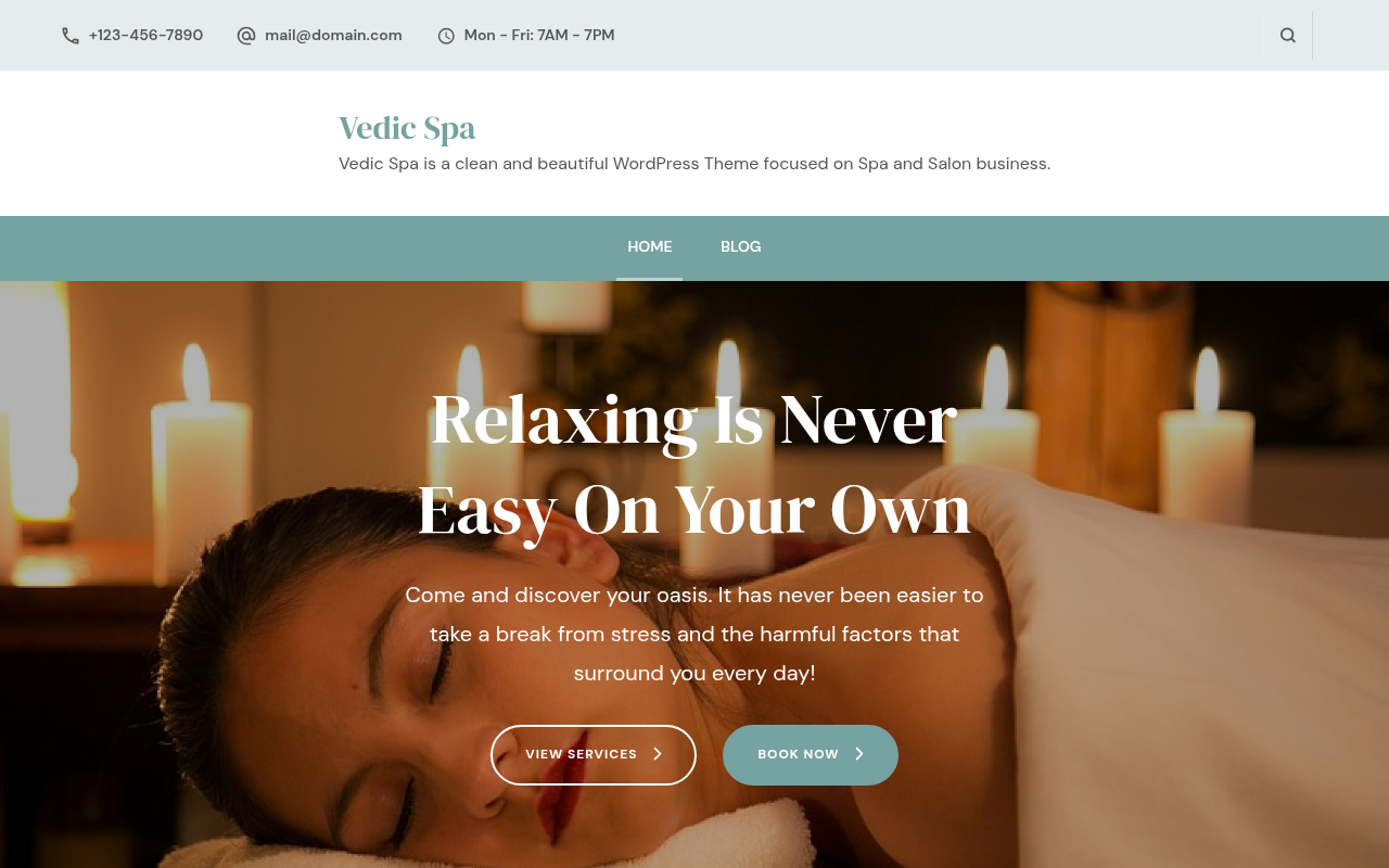 Десктоп — Vedic Spa