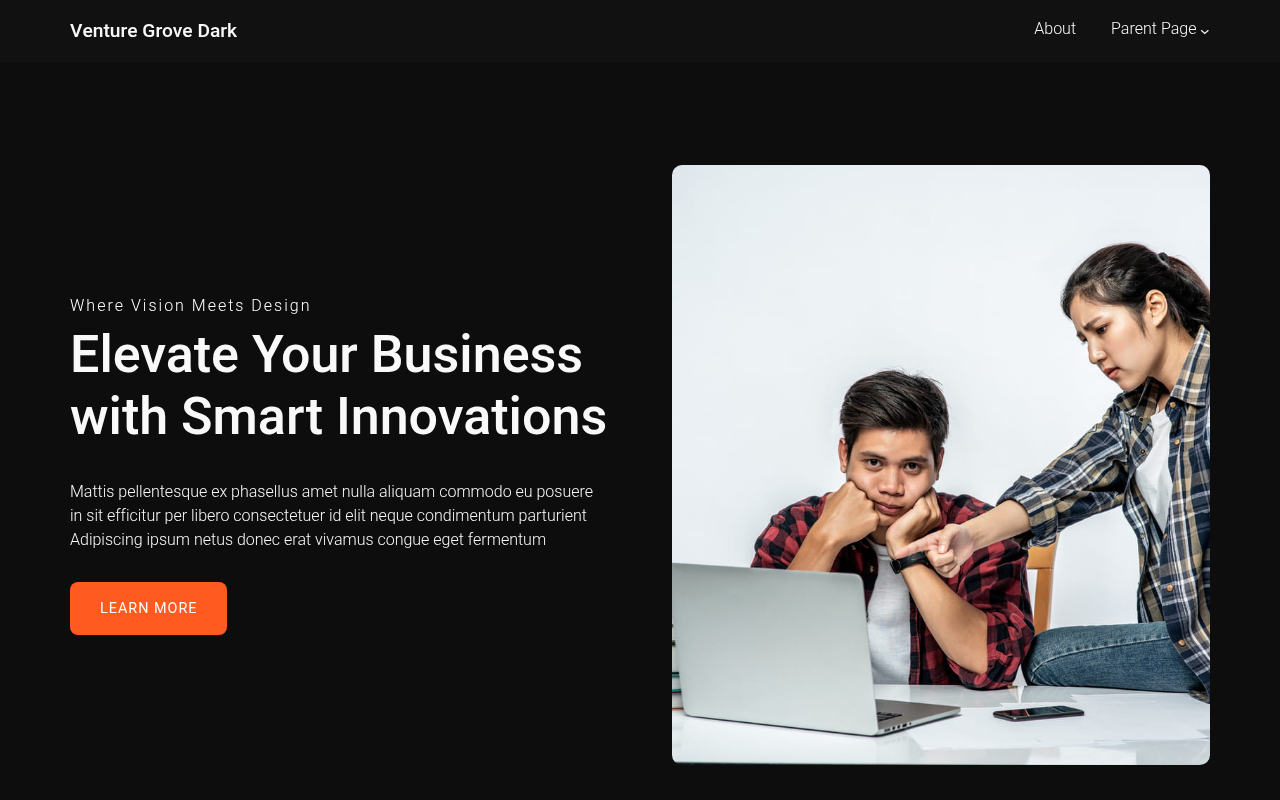 Десктоп — Venture Grove Dark