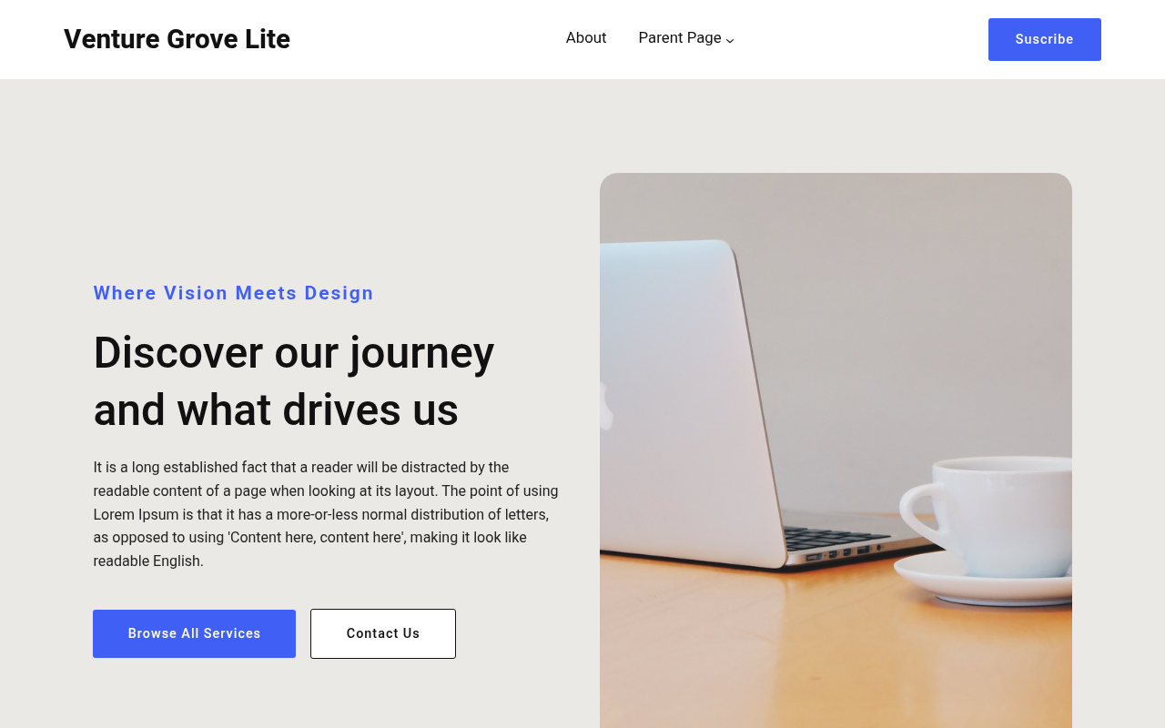 Десктоп — Venture Grove Lite