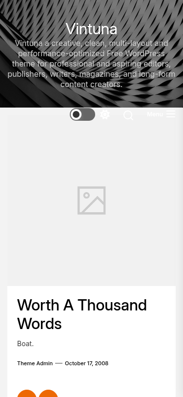 Мобильный вид — Vintuna