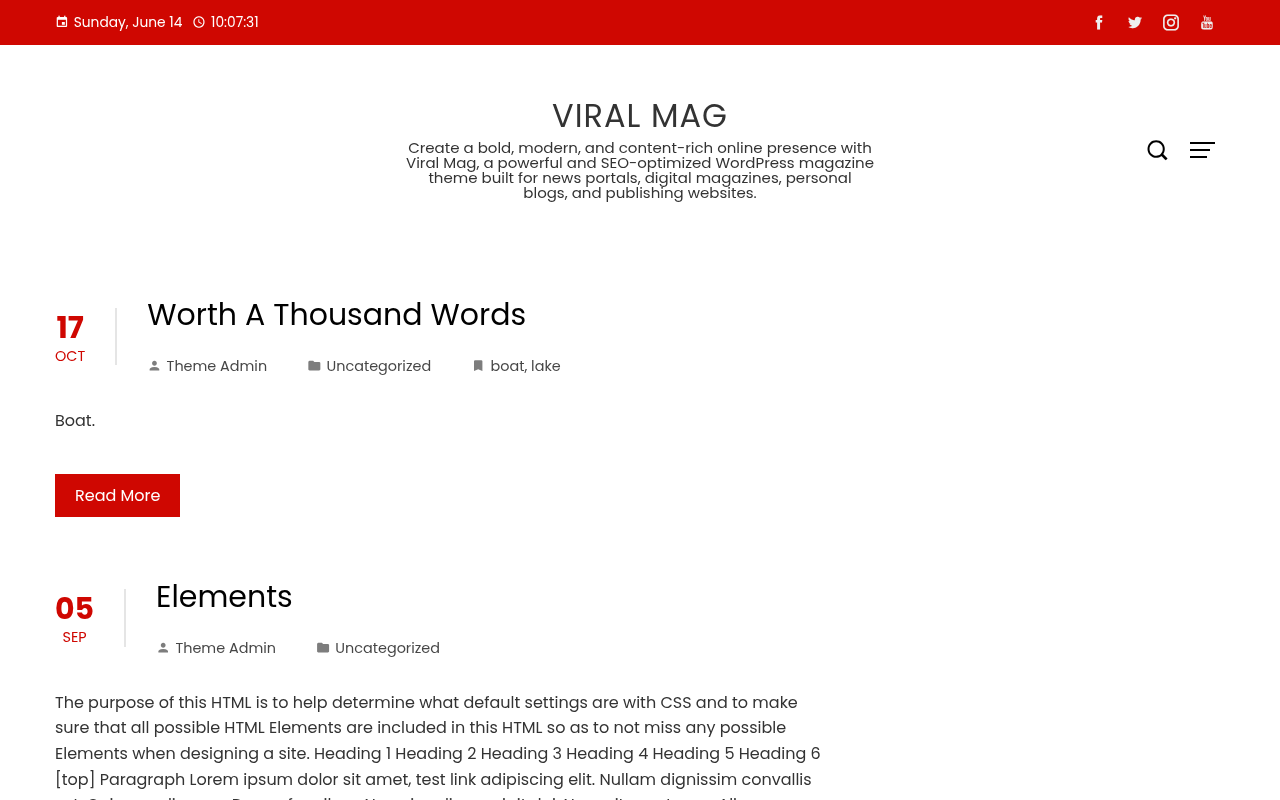Десктоп — Viral Mag