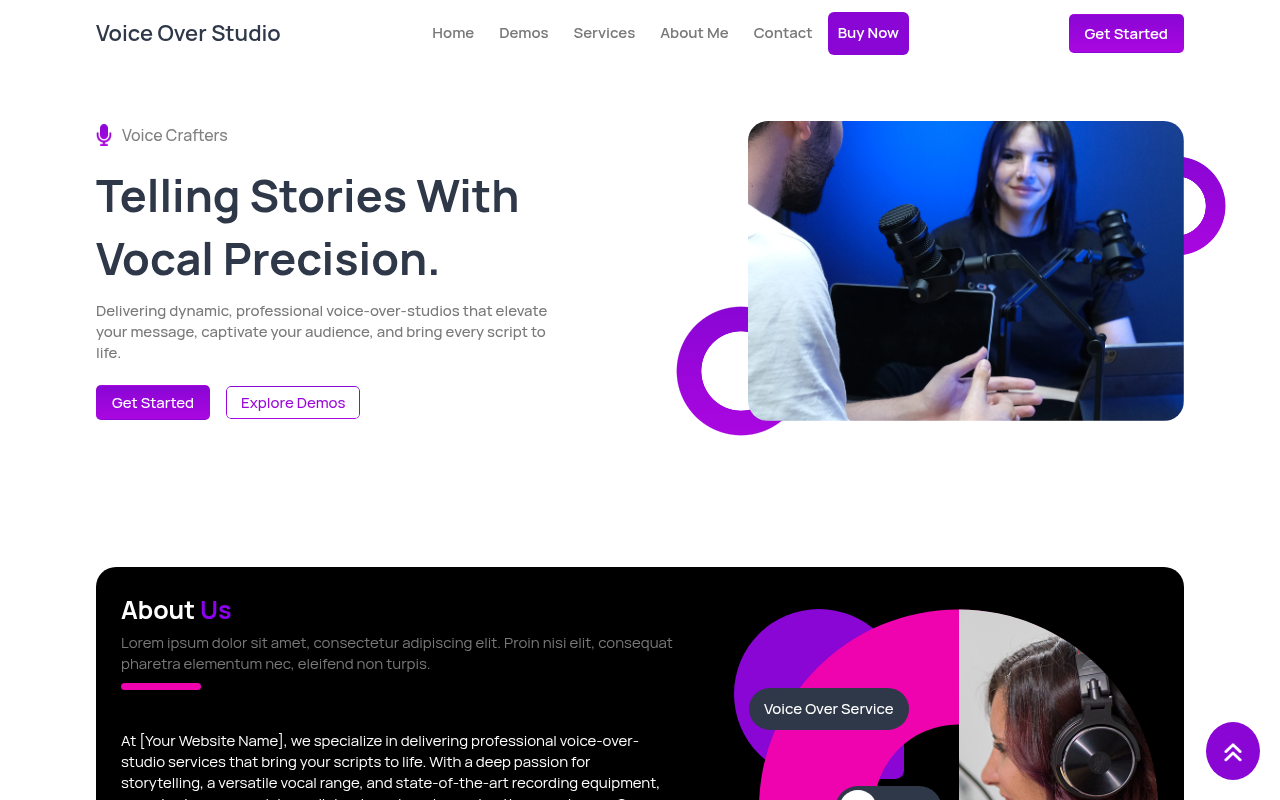 Десктоп — Voice Over Studio