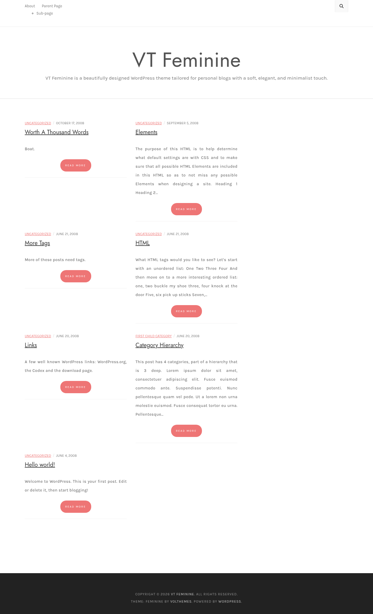 Десктоп (ниже) — VT Feminine