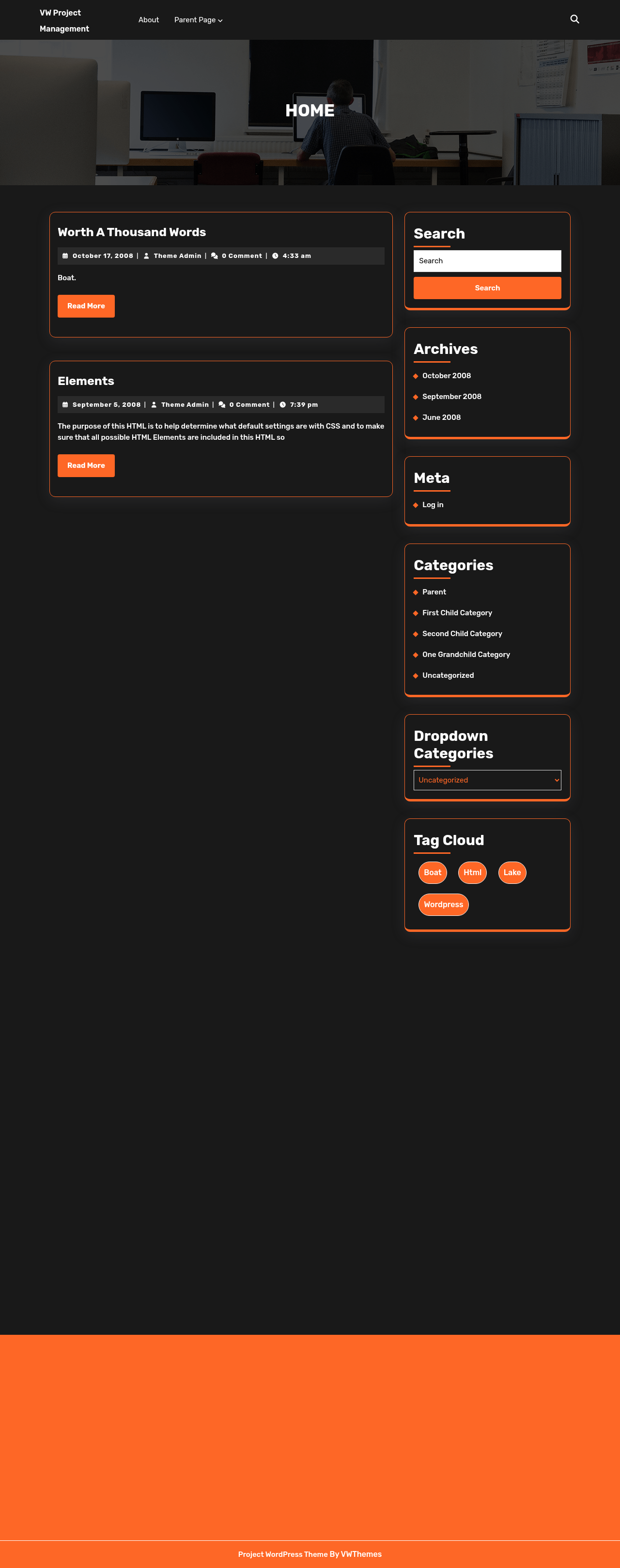 Десктоп (ниже) — VW Project Management