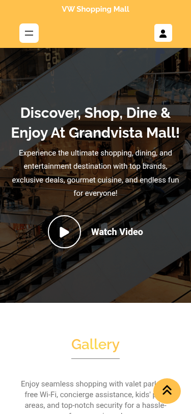Мобильный вид — VW Shopping Mall