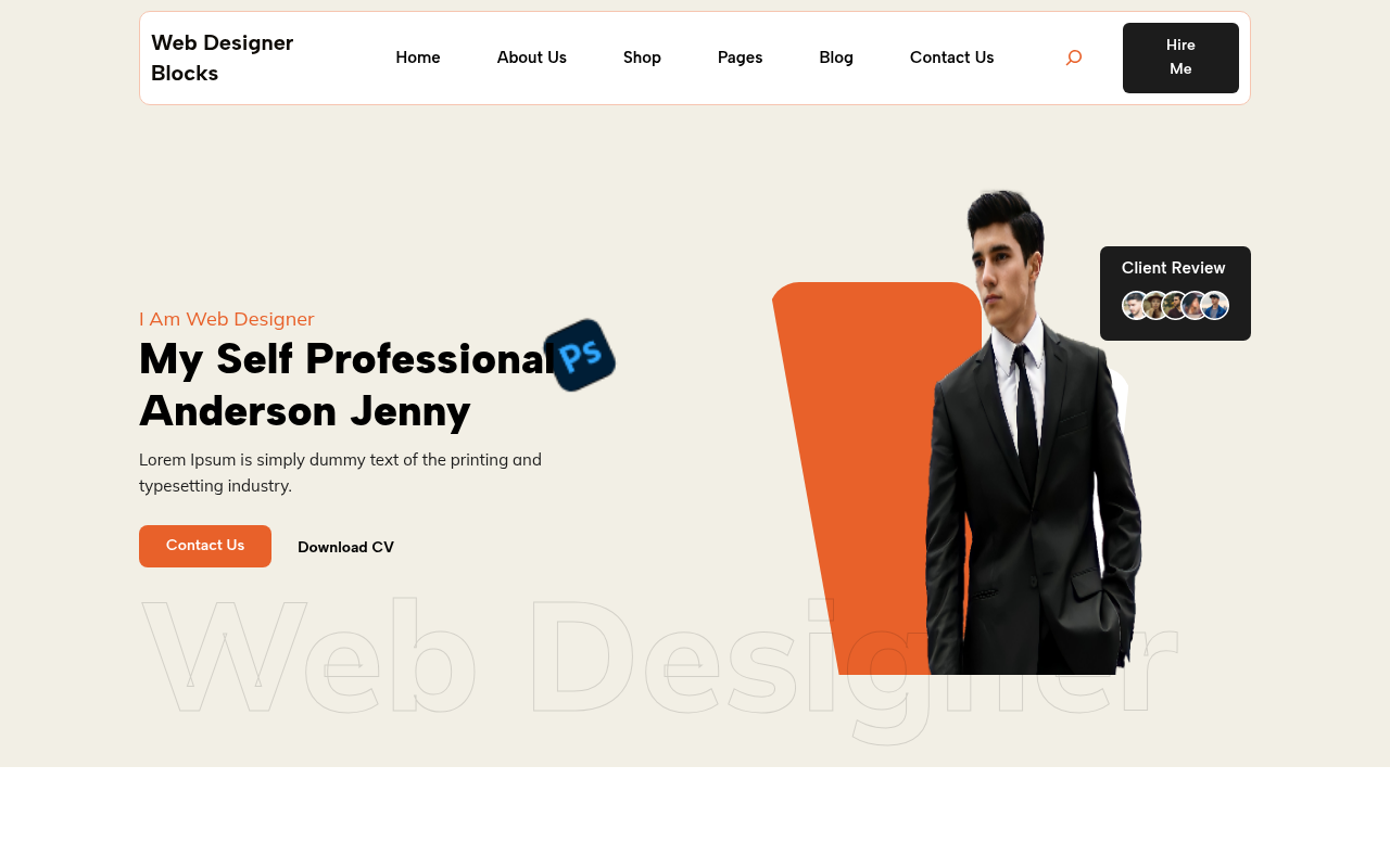 Десктоп — Web Designer Blocks