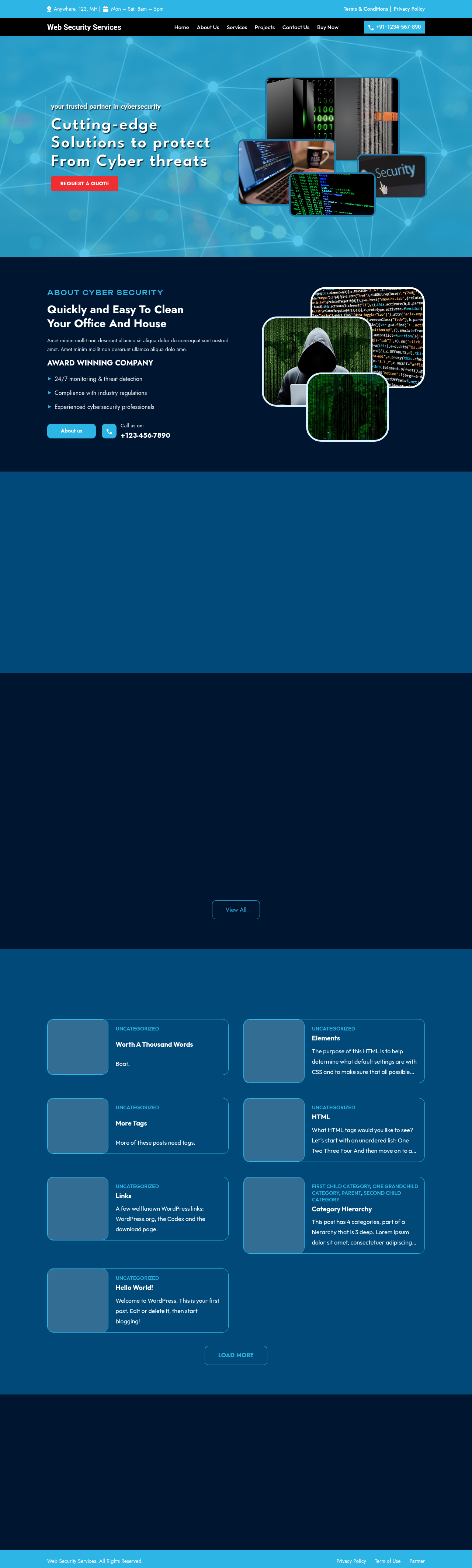 Десктоп (ниже) — Web Security Services